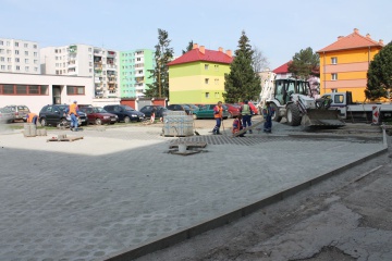 Rozšírenie parkoviska na Berehovskej ulici