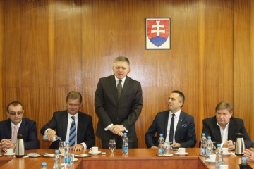 Magistrát mesta Trebišov navštívil predseda vlády SR Robert Fico