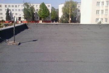 Oprava strechy na OD Berehovo - budova bývalej pošty