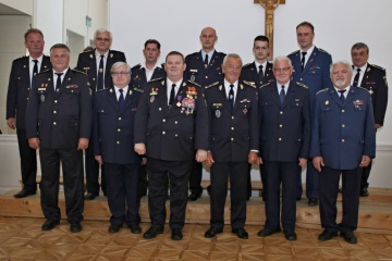 Slávnosť odovzdania najvyššieho vyznamenania Dobrovoľnej požiarnej ochrany Slovenskej republiky