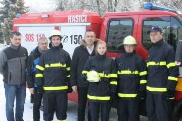 Mesto Trebišov vynovilo materiálne vybavenie dobrovoľného hasičského zboru