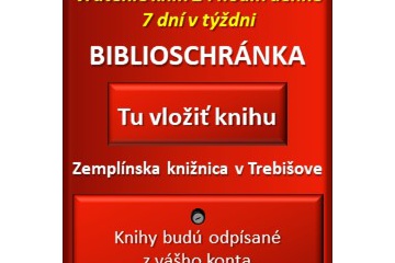Nová služba knižnice - BIBLIOSCHRÁNKA