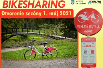 Zdieľané bicykle opäť v uliciach Trebišova