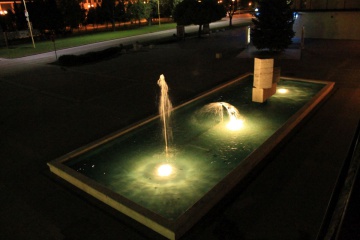 Spustenie fontány
