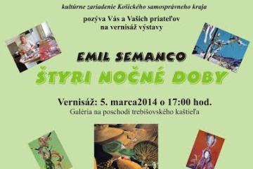 Výstava Emil Semanco Štyri nočné doby