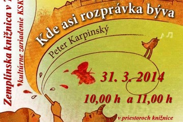 Beseda so spisovateľom Petrom Karpinským