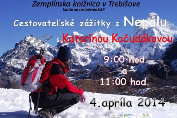 Cestovateľské zážitky z Nepálu s Katarínou Kočudákovou