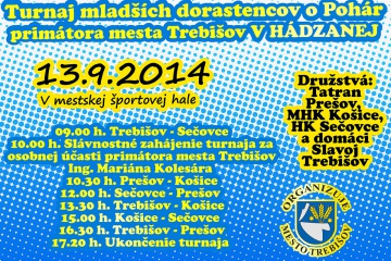 Turnaj mladších dorastencov o Pohár primátora mesta Trebišov v hádzanej