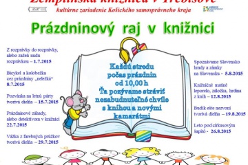 Prázdninový ráj v knižnici