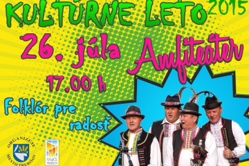 Kultúrne leto: Folklór pre radosť