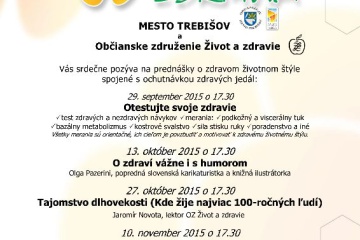 Prednášky o zdravom životnom štýle - Liečivá sila potravín