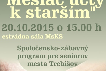 Október - Mesiac úcty k starším