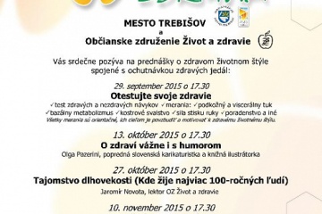 Prednášky o zdravom životnom štýle - Výživa v prevencii srdcovo-cievnych ochorení