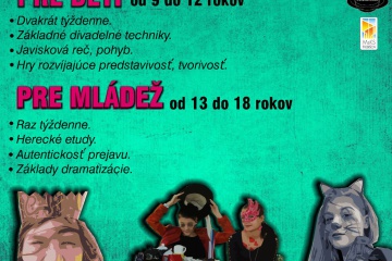 Divadelný kurz pre deti a mládež
