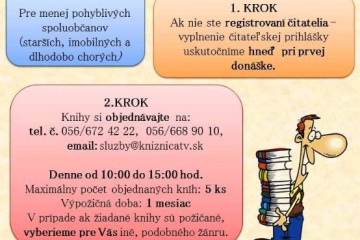 Donáška kníh až domov