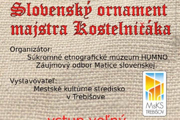 Slovenský ornament majstra Kostelničáka