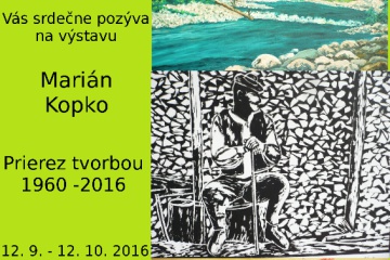 Prierez tvorbou Mariána Kopka