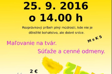 Nedeľné rozprávkové popoludnie: Zlaté kuriatko