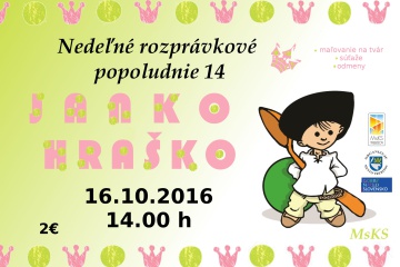 Nedeľné rozprávkové popoludnie: Janko Hraško