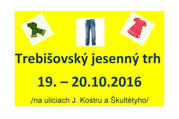 Trebišovský jesenný trh 2016