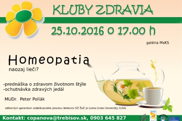 Kluby zdravia: Homeopatia, naozaj lieči?