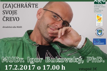 MUDr. Bukovský, PhD. bude radiť Trebišovčanom