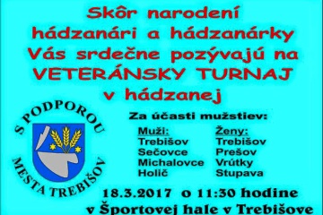 Veteránsky turnaj v hádzanej