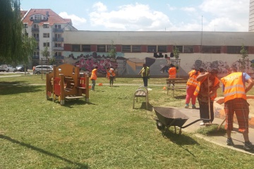 Úprava verejného priestranstva na sídl. JUH