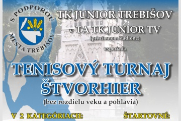 Tenisový turnaj štvorhier