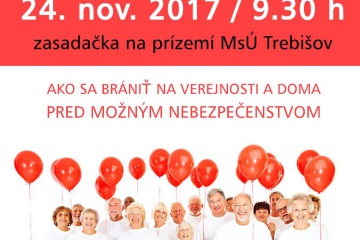 Kriminálna prevencia pre seniorov - Bezpečná jeseň života