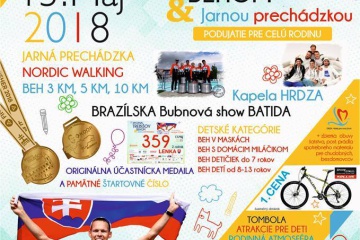 Spoznaj Trebišov behom & jarnou prechádzkou
