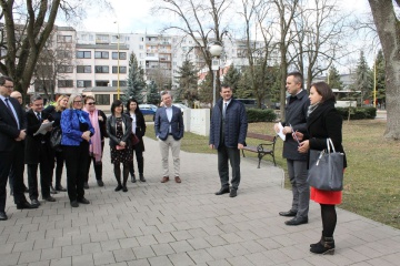 Návšteva medzinárodnej delegácie a zástupcov Úradu vlády SR