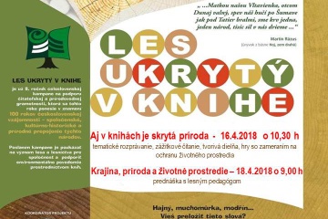 Les ukrytý v knihe