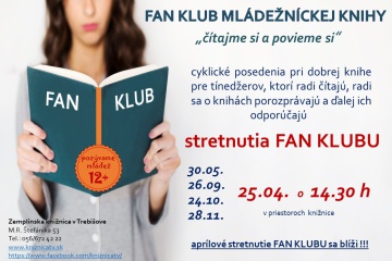 FAN  KLUB  MLÁDEŽNÍCKEJ  KNIHY