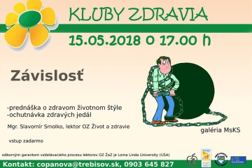 Kluby zdravia: Závislosť