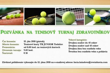 Tenisový turnaj zdravotníkov