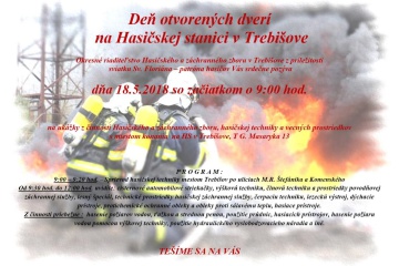 Deň otvorených dverí v Hasičskej stanici v Trebišove