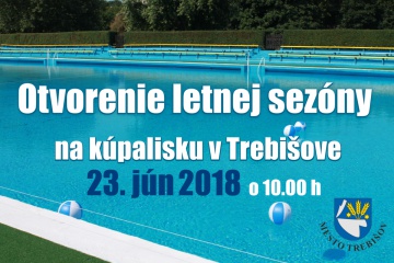 Otvorenie letného kúpaliska