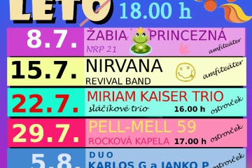 KULTÚRNE LETO 2018