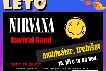 Kultúrne leto 2018: REVIVAL BAND NIRVANA