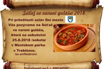Súťaž vo varení guľáša 2018