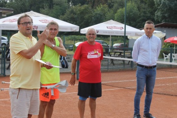 Tenisový turnaj štvorhier počas DNÍ MESTA TREBIŠOV
