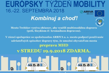 EURÓPSKY TÝŽDEŇ MOBILITY 2018