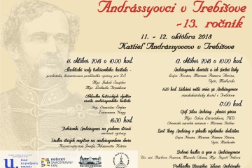 Andrássyovci v Trebišove - 13. ročník