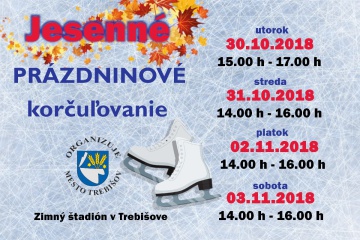 JESENNÉ PRÁZDNINOVÉ KORČUĽOVANIE