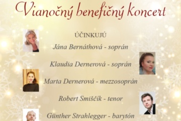 Vianočný benefičný koncert