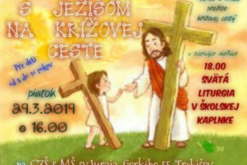 S Ježišom na krížovej ceste v CZŠ sv. Juraja