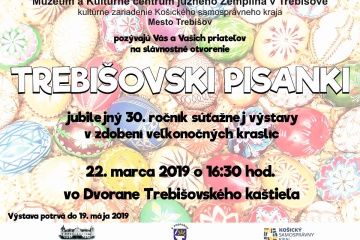 Trebišovski pisanki - súťažná výstava v zdobení veľkonočných kraslíc
