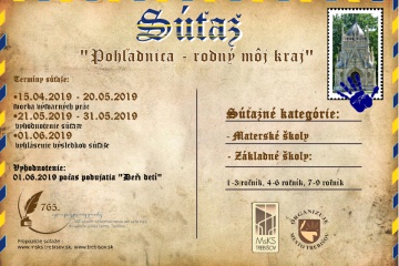 Súťaž: Pohľadnica - rodný môj kraj