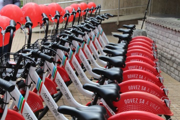 Bikesharing spustený v Trebišove